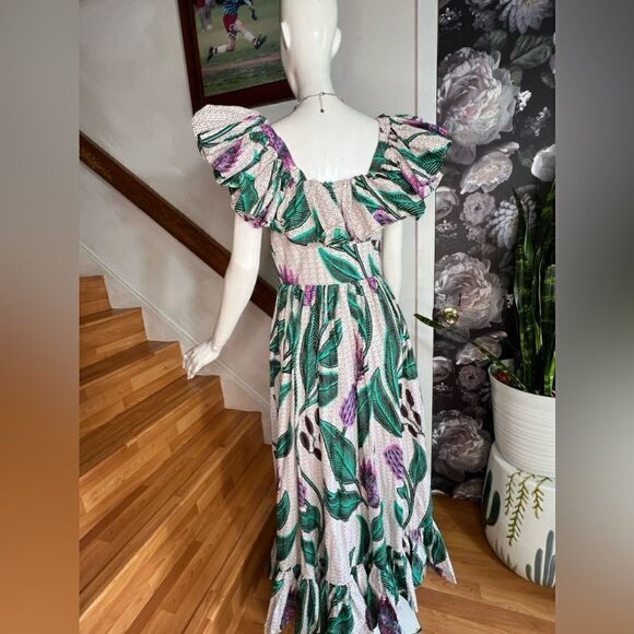 Anthropologie SIKA Off-The-Shoulder Printed Maxi
Dress/ size 2 - Picture 11 of 13